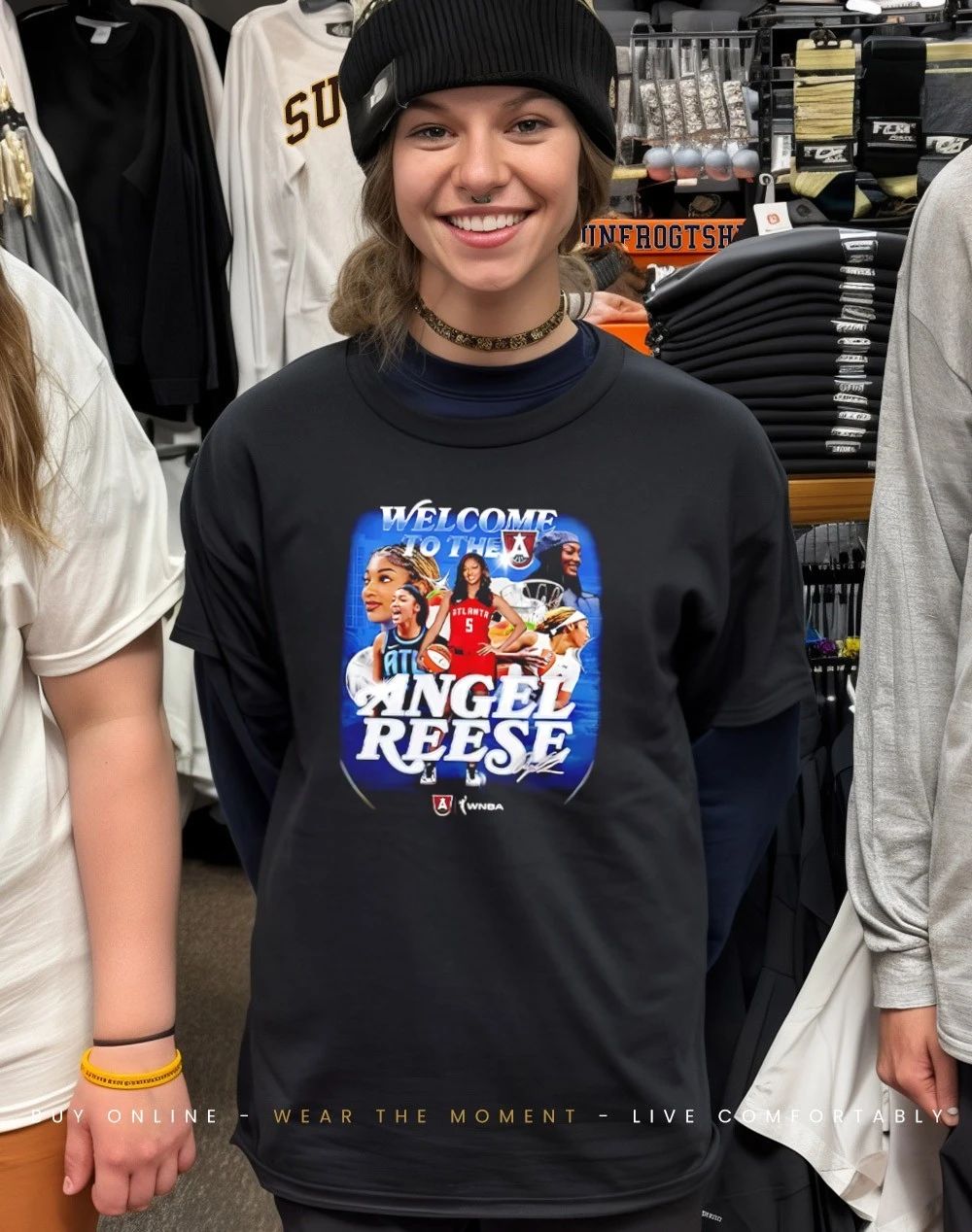 Angel Reese welcome to Atlanta Dream 2026 signature shirt