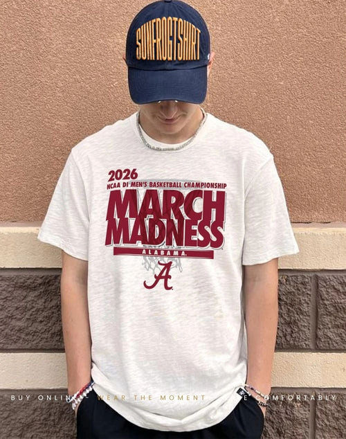 Alabama Basketball 2026 Ncaa DI Men’s Basketball Championship March Madness shirt