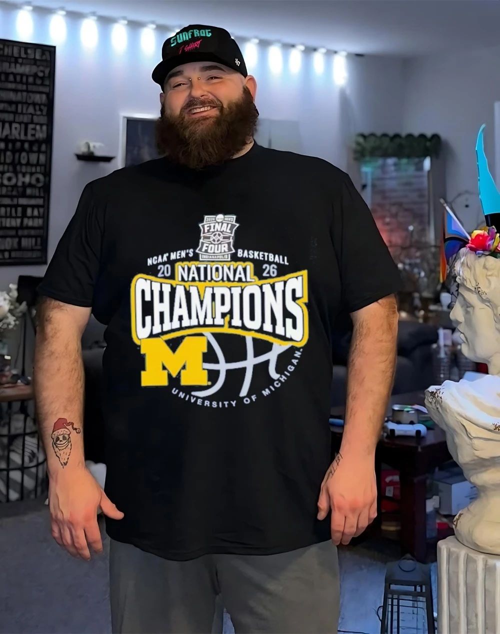 Michigan Wolverines 2026 NCAA Men’s Basketball National Champions Youth shirt