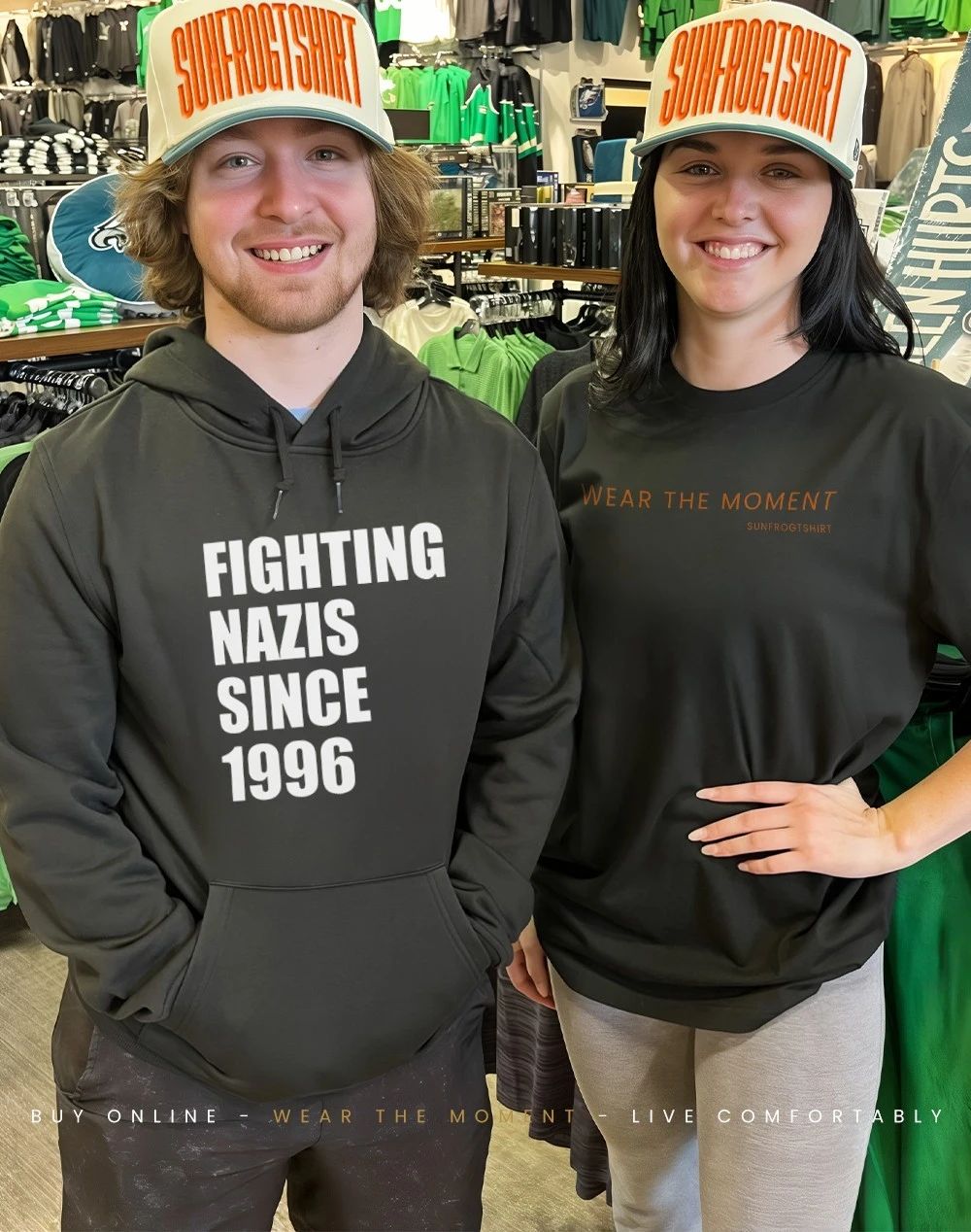 Fighting nazis since 1996 shirt