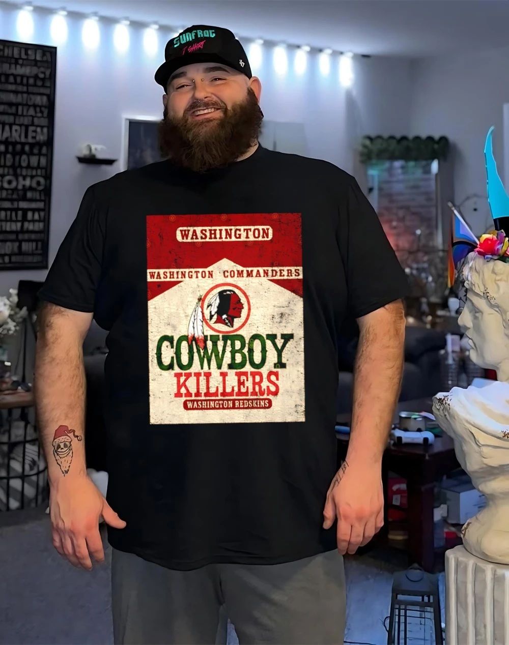 Washington Commanders Redskins Cowboy Killers shirt