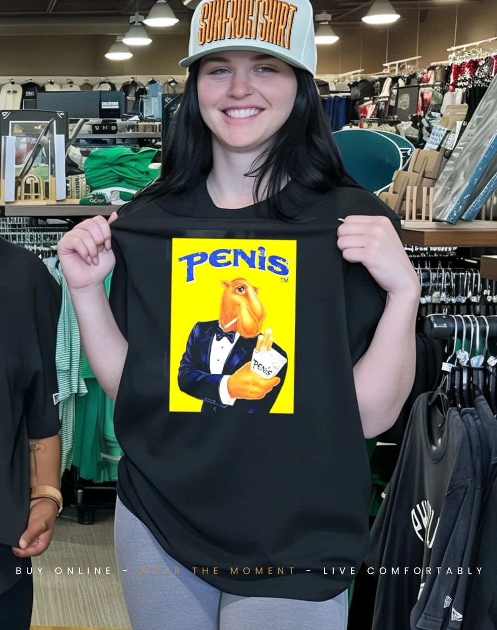 Camel Penis smoking meme shirt
