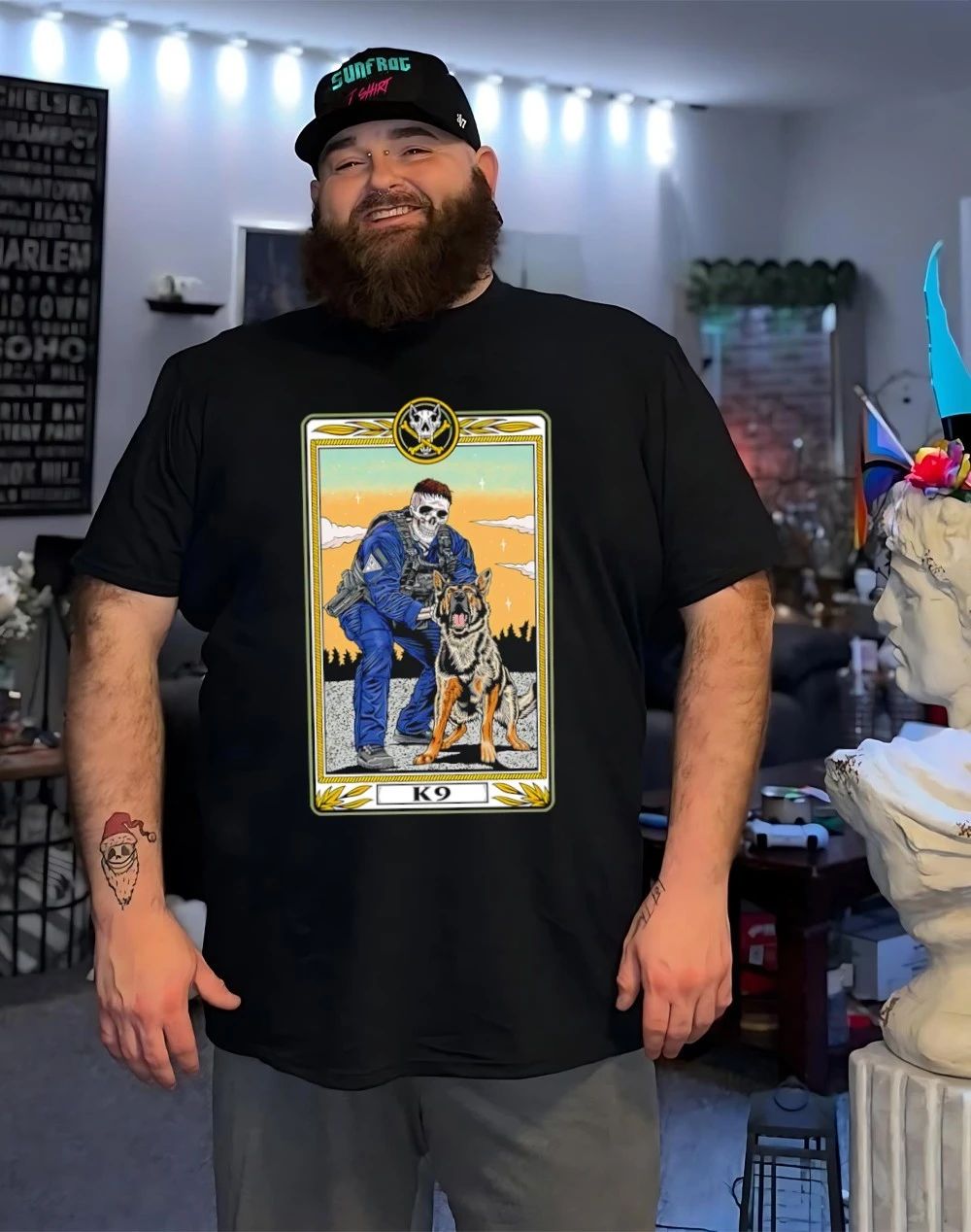 Police K9 and dog card shirt