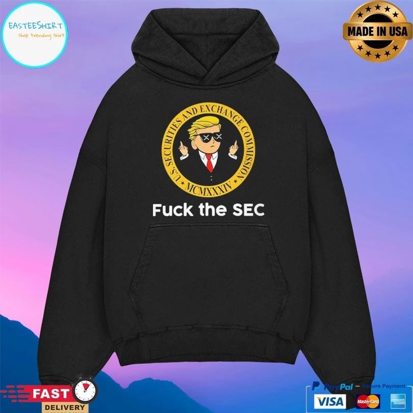 Fuck The Sec Us Securities And Exchange Commission MCMXXXIV T-shirt