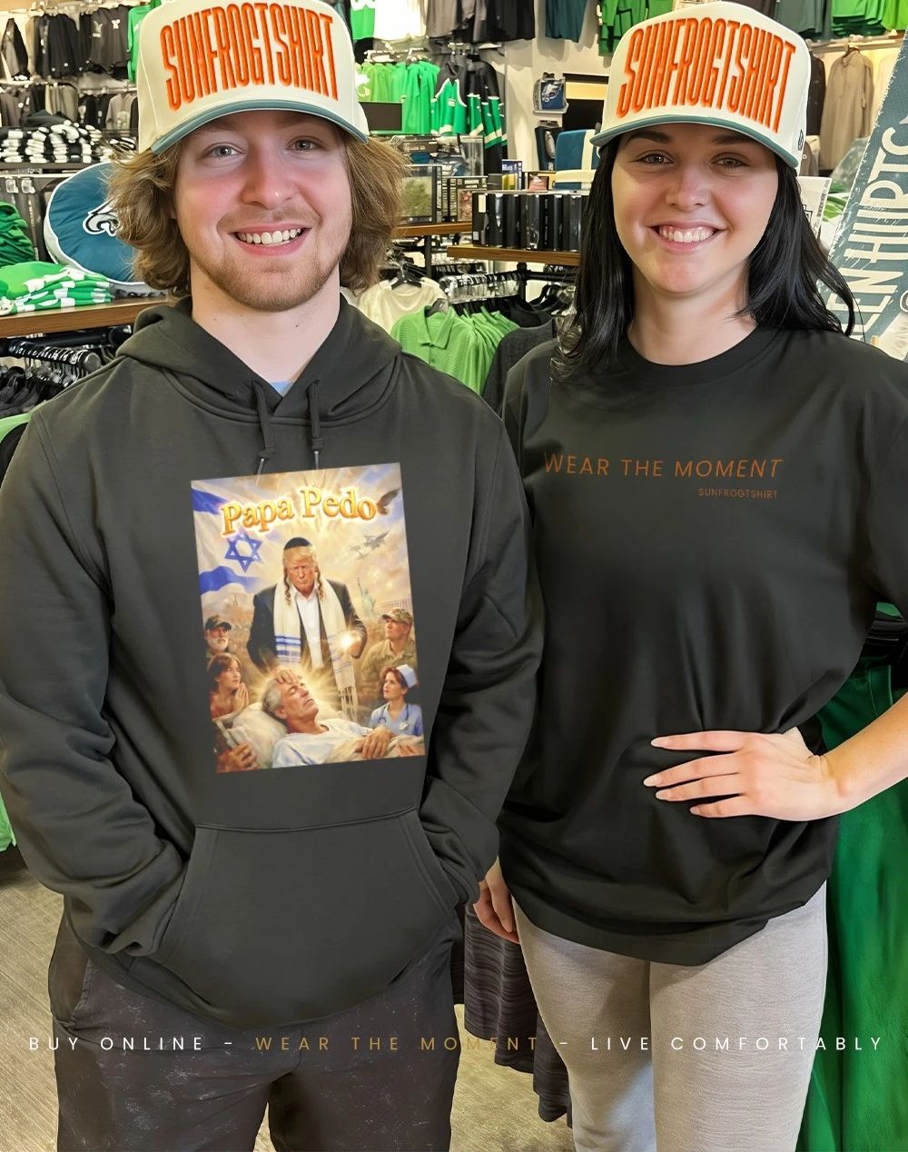 Trump Papa Pedo meme shirt