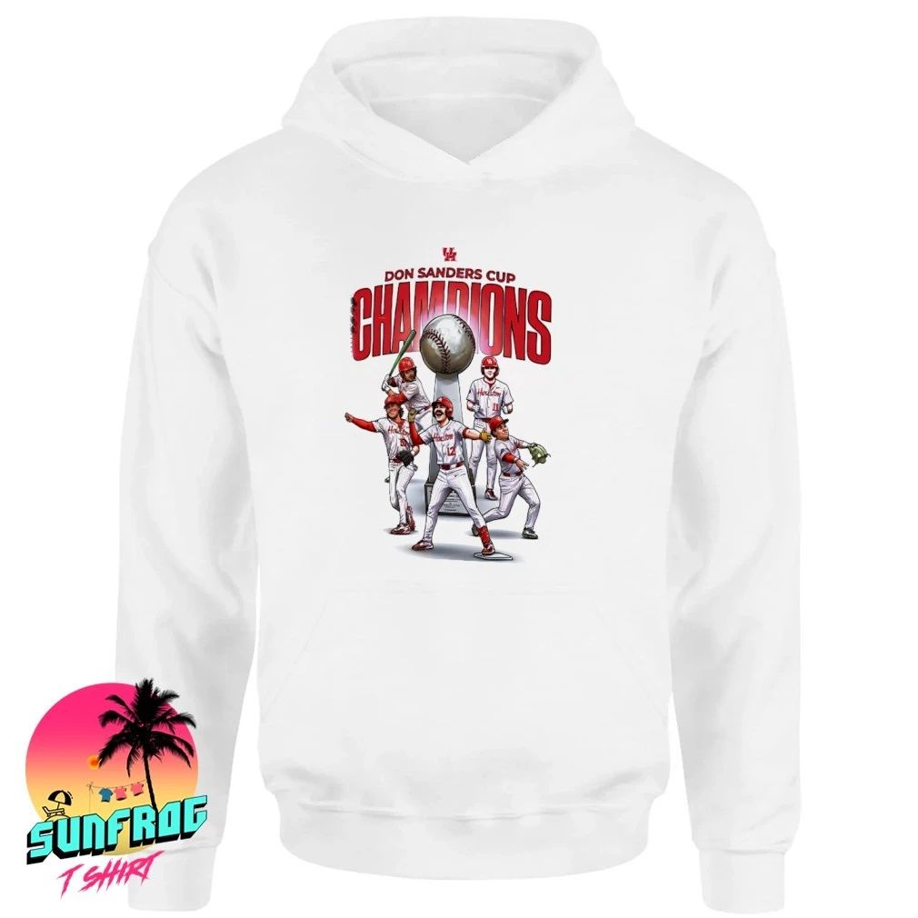 Houston Cougars baseball Don Sanders Cup Champions shirt