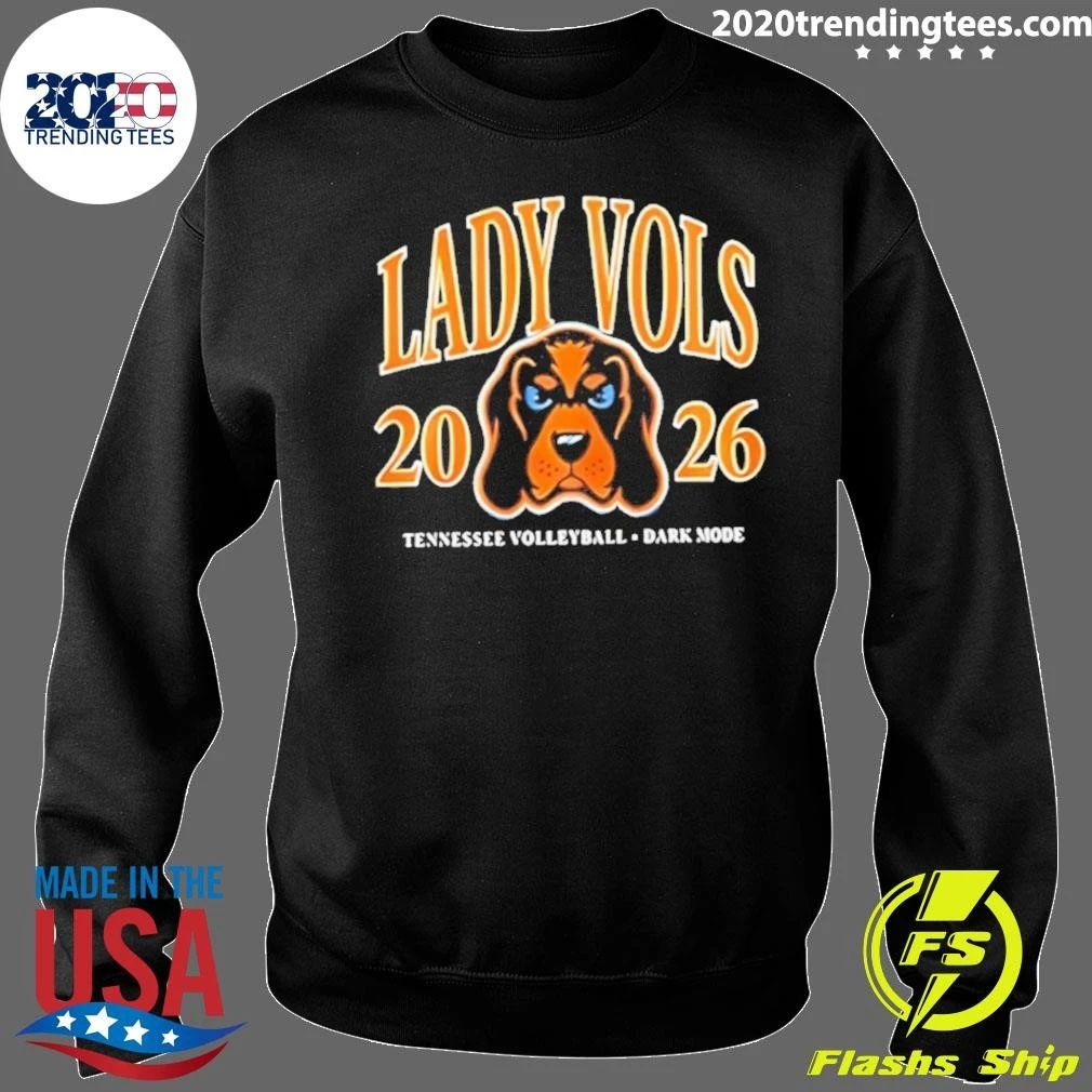 Lady Volunteers Volleyball Dark Mode 2026 Shirt