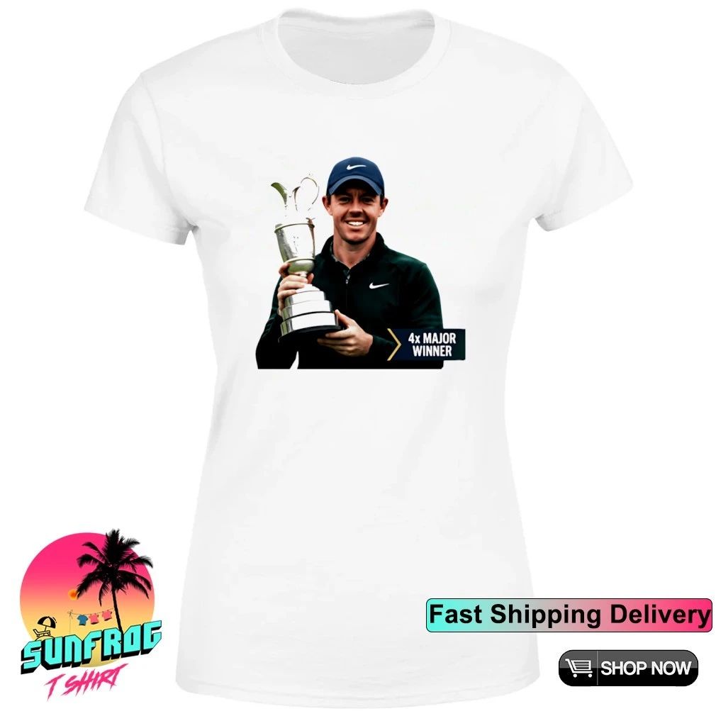 Rory McIlroy 2026 Masters Tournament Champion 4x Major Winner shirt