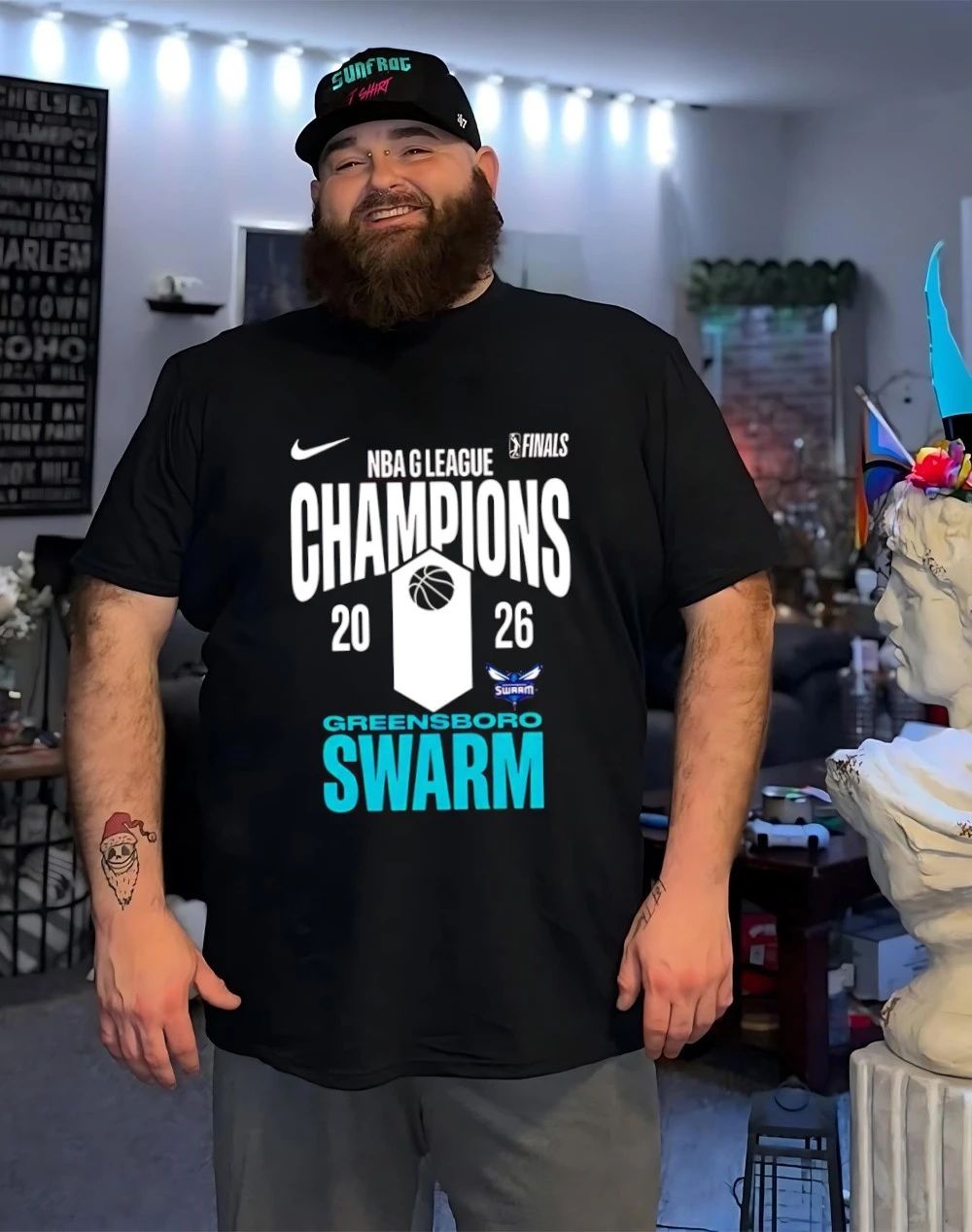Greensboro Swarm G League Champions 2026 shirt