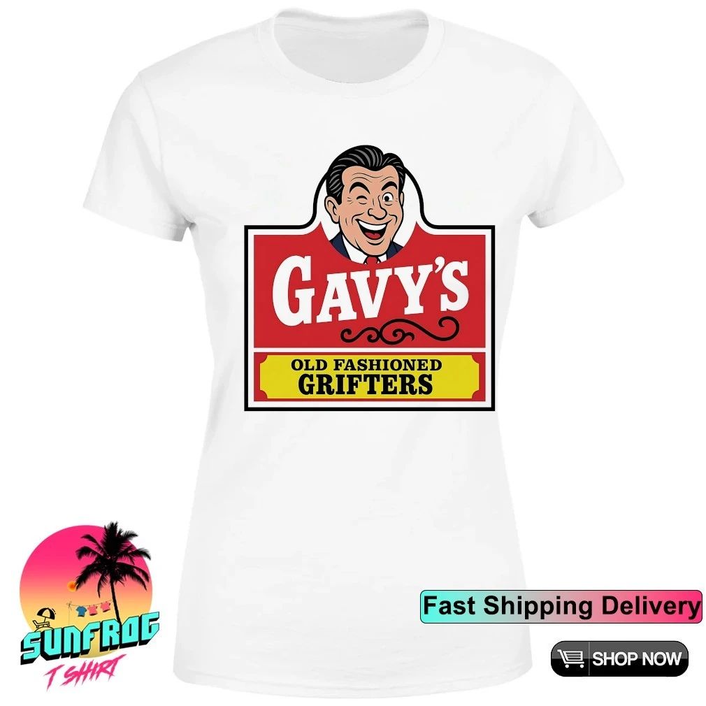 Gavin Newsom Gavy’s old fashioned grifters shirt
