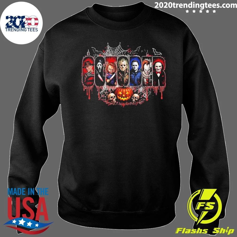Slashers of October Halloween Shirt