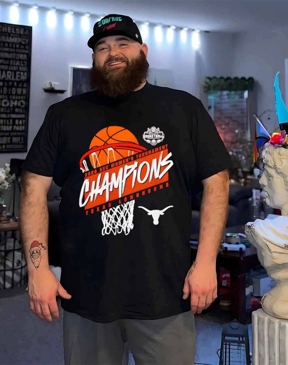 Texas Longhorns 2026 SEC Women’s Basketball Tournament Champions vintage shirt