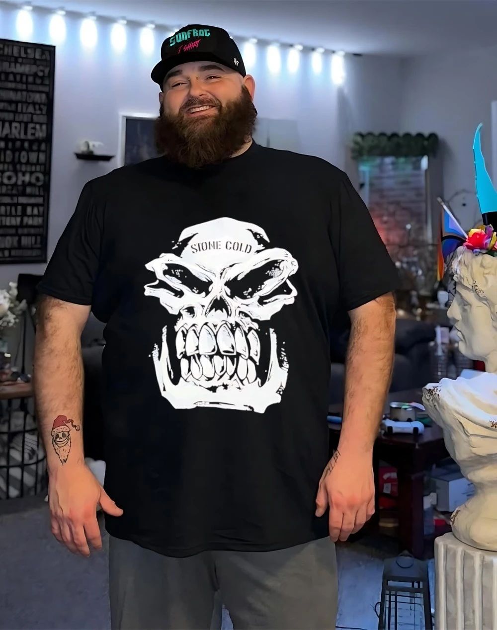 Stone Cold Steve Austin Hellraiser Snow Wash shirt