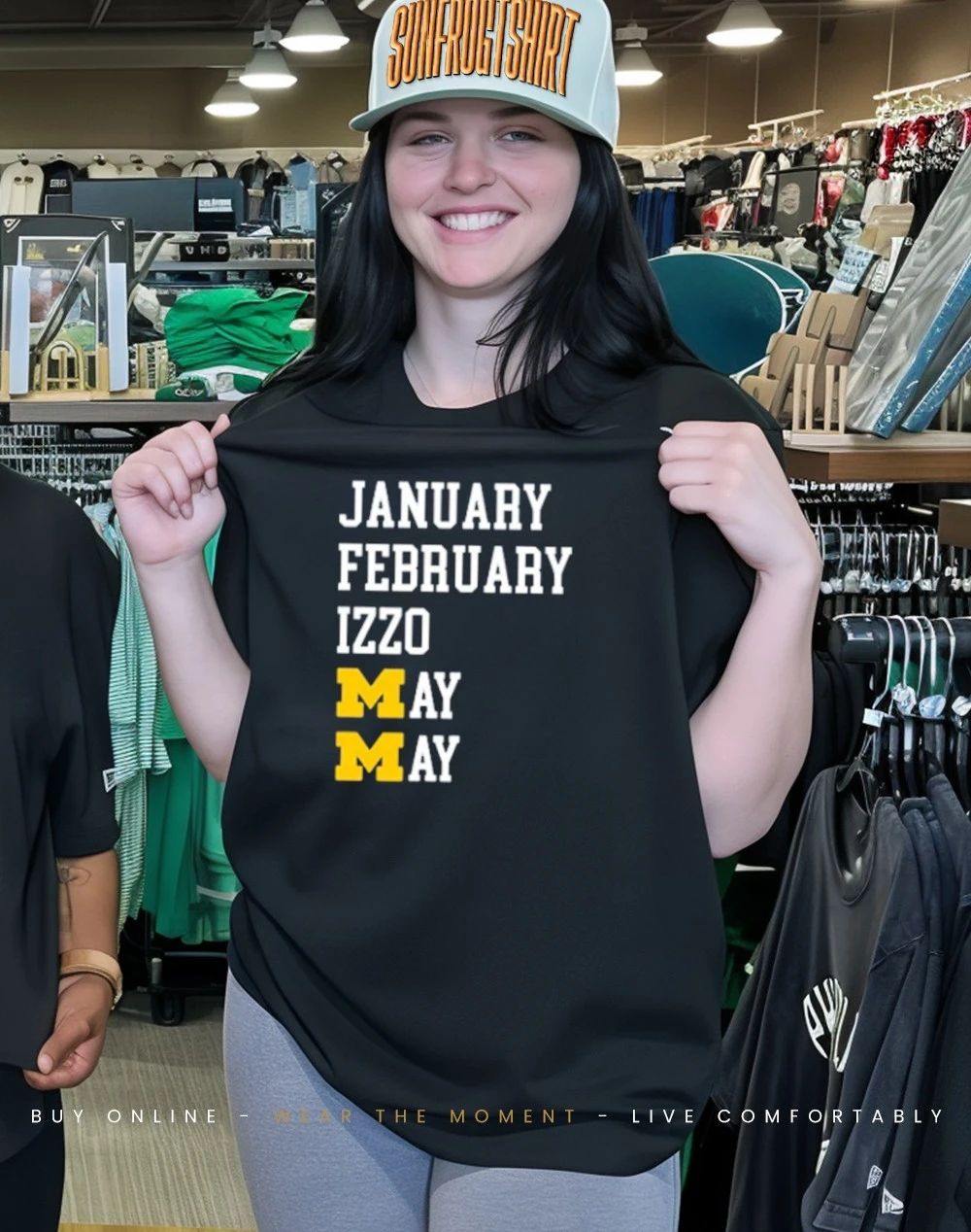 Michigan Wolverines January February Izzo May May Months shirt