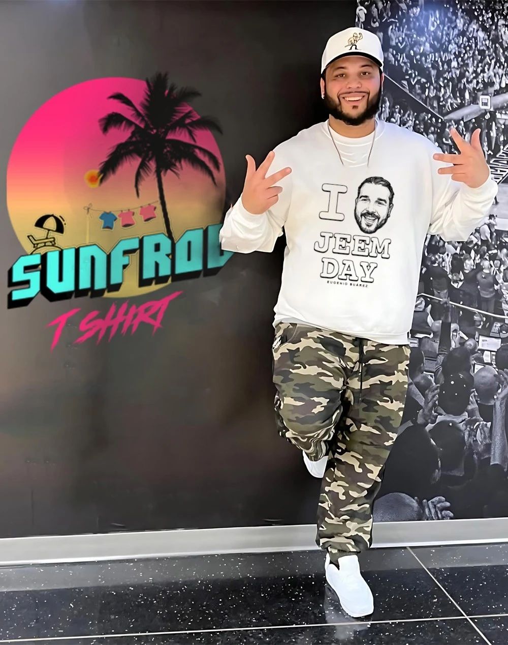 I Love Jeem Day Eugenio Suarez big head shirt