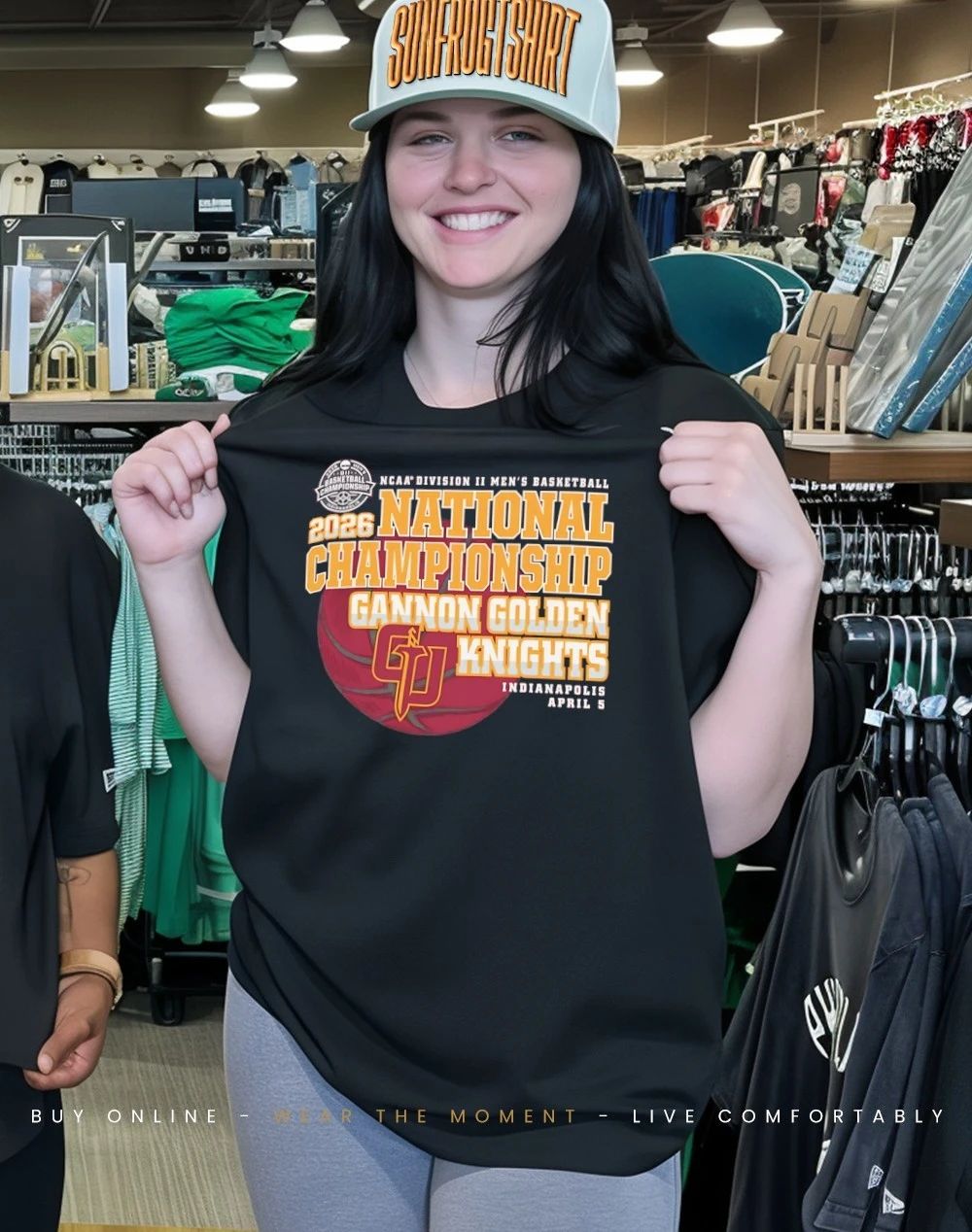 Gannon Golden Knights 2026 NCAA Division II Men’s Basketball National Championship shirt