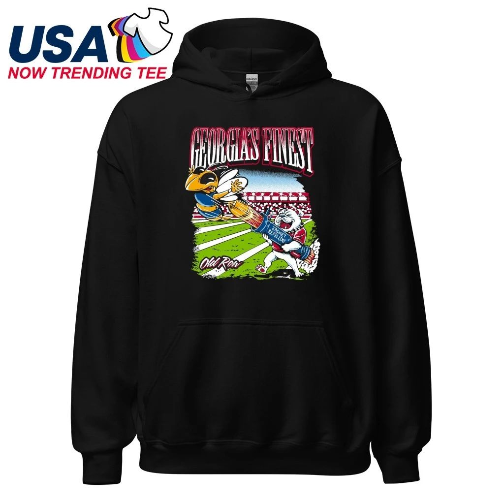 Georgia’s Finest Jacket Repellent Dawg Mascot Shirt