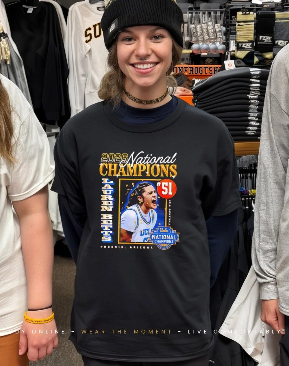 Lauren Betts Ucla Bruins 2026 Women’s Basketball National Champions shirt