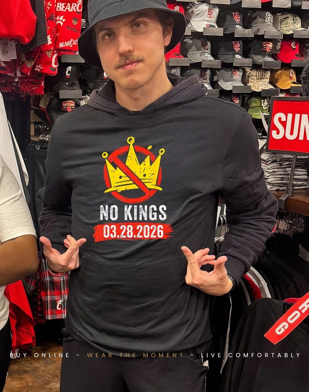 No Kings 3.28.2026 anti Trump shirt