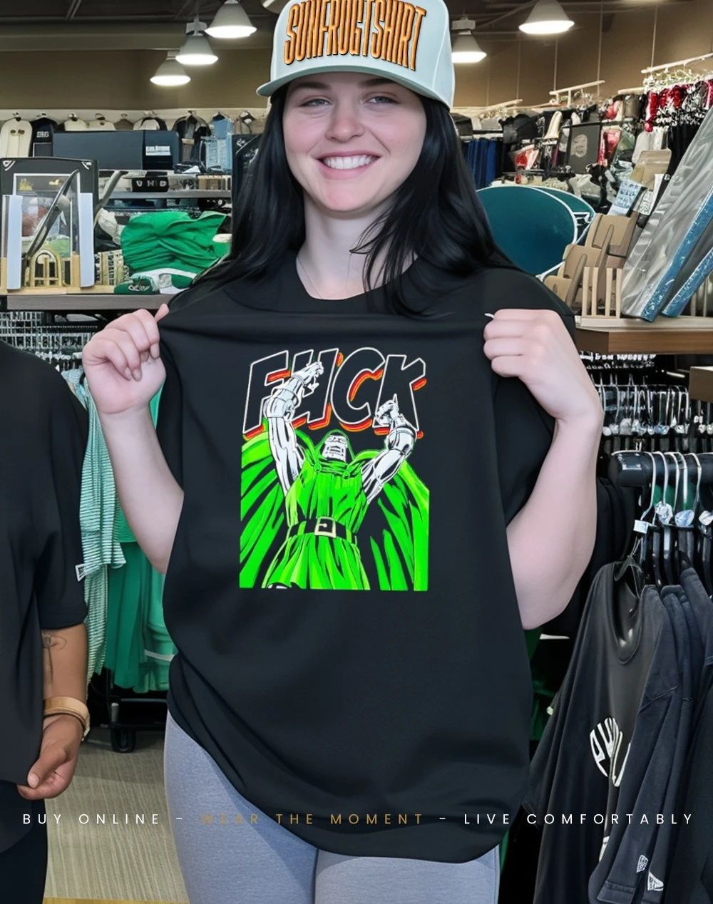 Dr Doom Fuck Comic shirt
