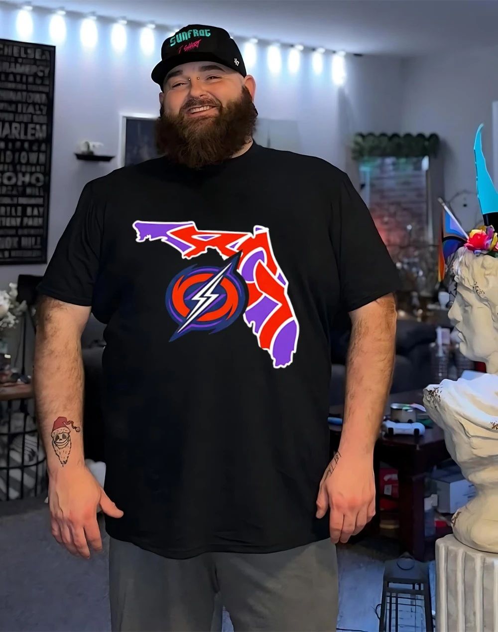 Orlando Storm Area Code Silhouette shirt