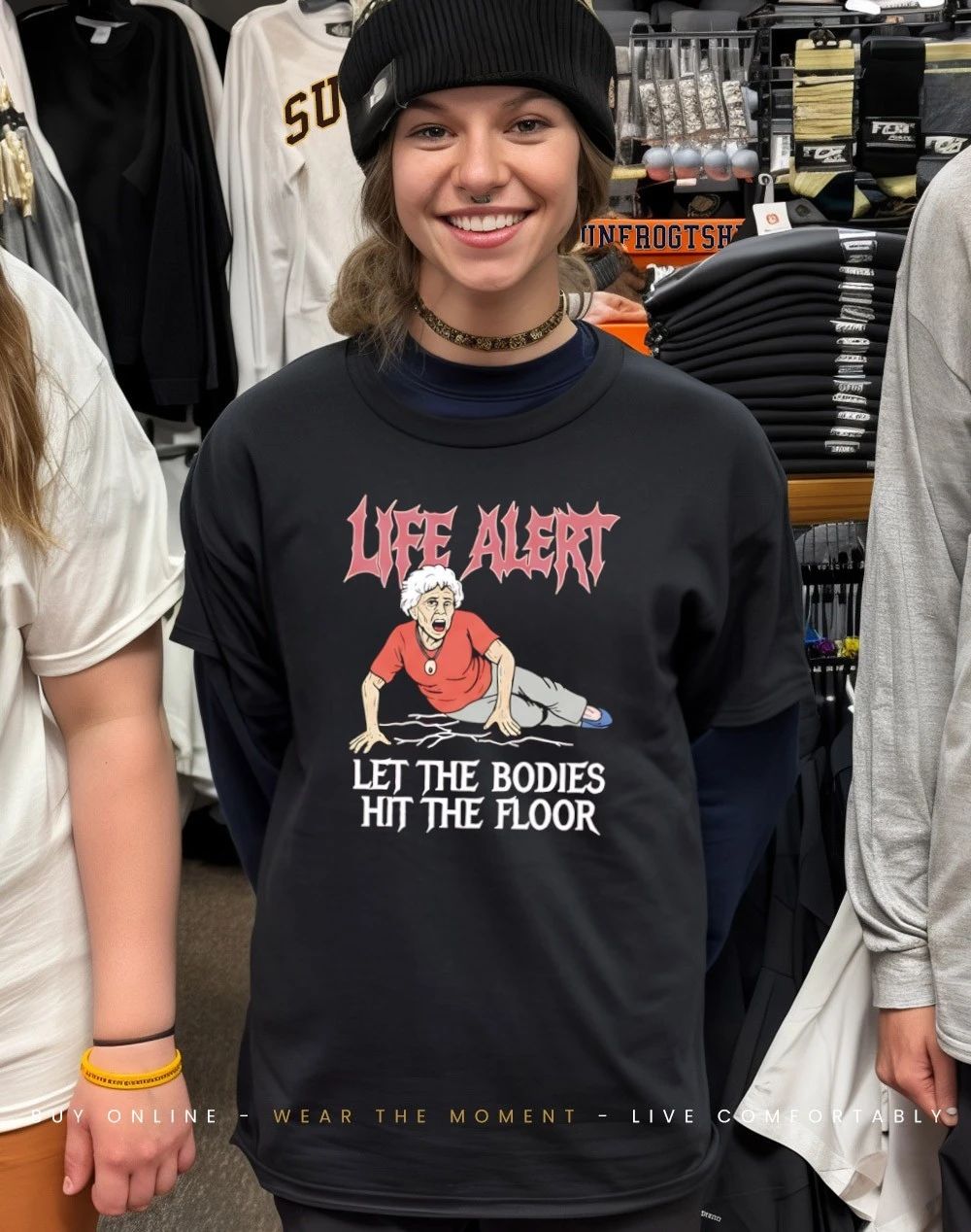 Let The Bodies Hit The Floor Life Alert shirt