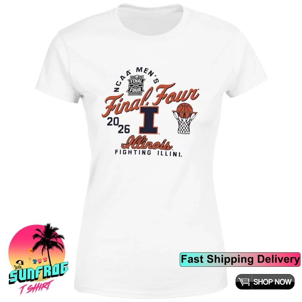 2026 NCAA Men’s Final Four Illinois Fighting Illini Basketball shirt
