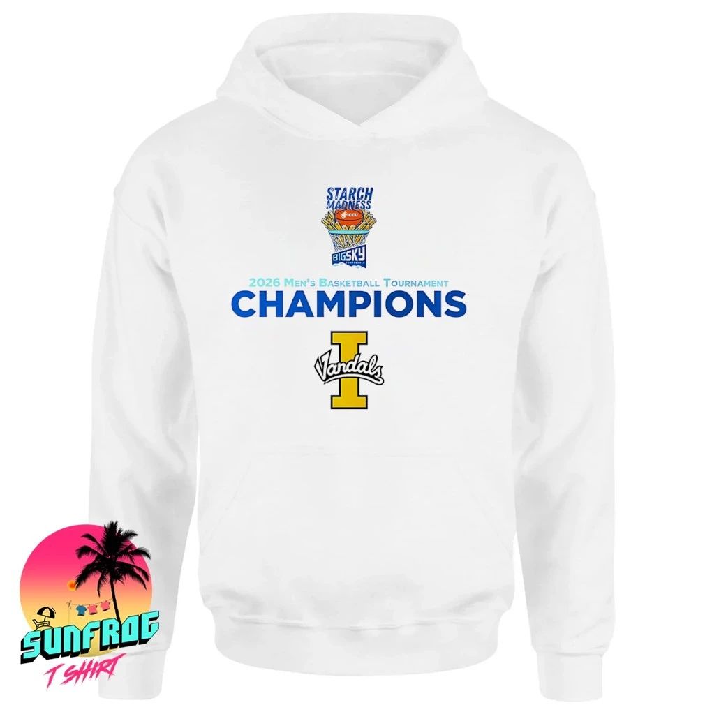 Idaho Vandals Big Sky Mens Basketball Tournament Champions 2026 shirt