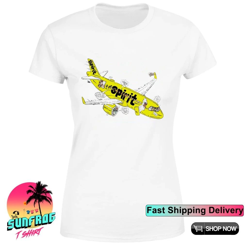 RIP Spirit Airline bums fly to free if yall need to smoke step out on da wing shirt