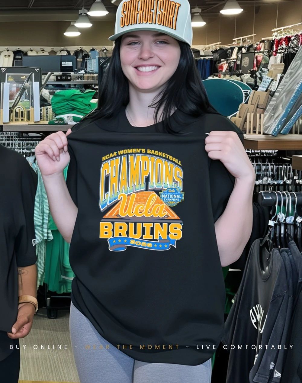 2026 Women’s Basketball National Champions UCLA Bruins logo shirt