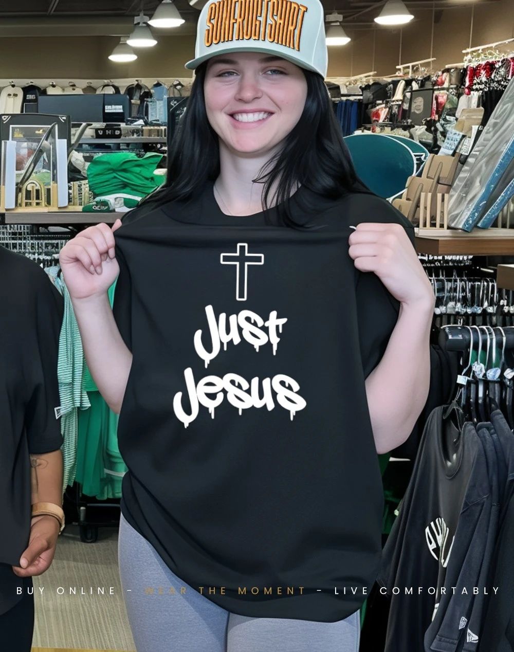 Charles Kiely Just Jesus shirt