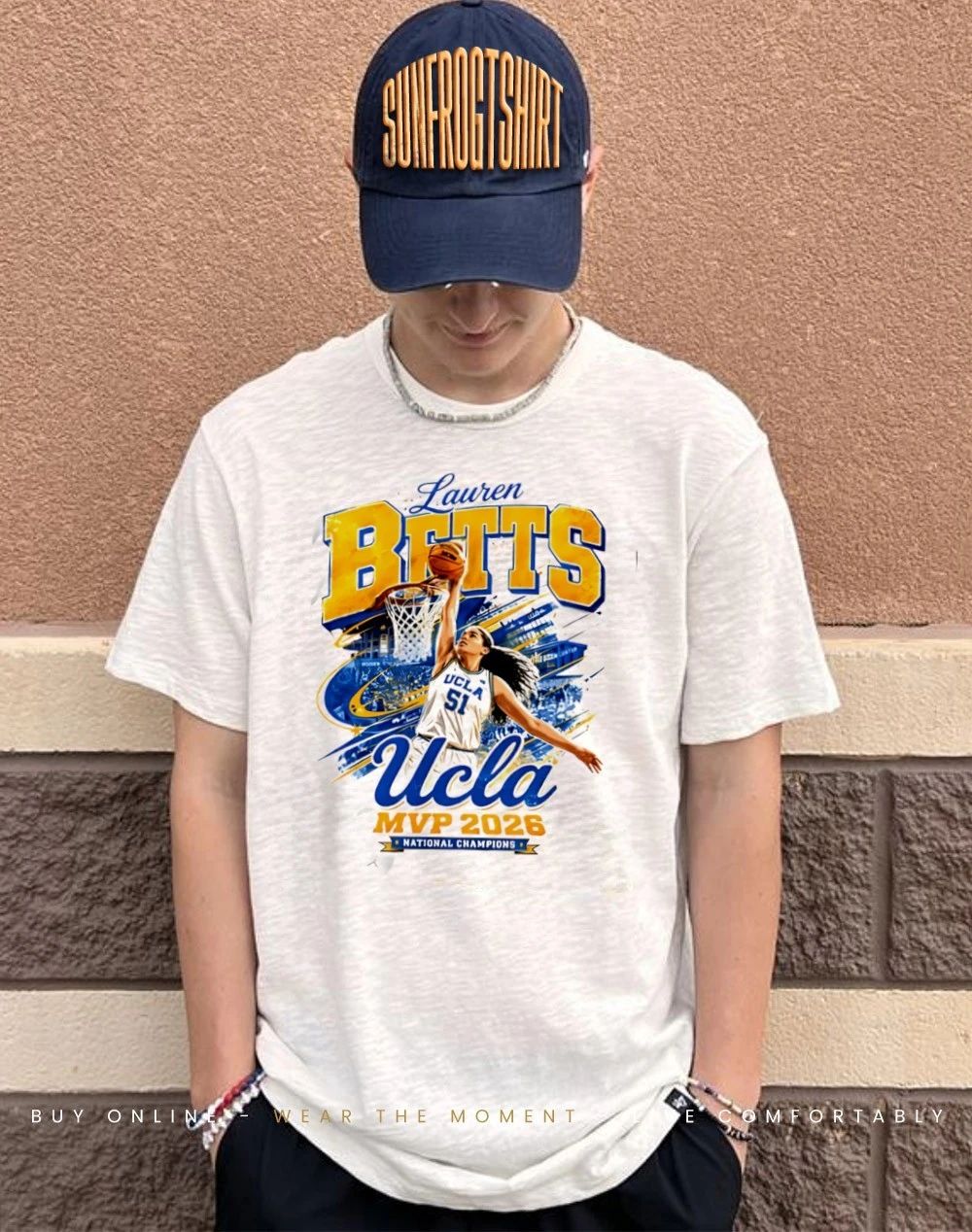 Lauren Betts UCLA Bruins MVP 2026 National Champions shirt
