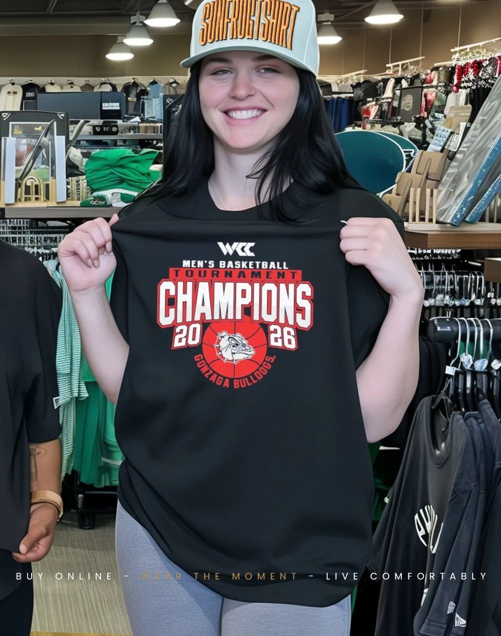 Gonzaga Bulldogs 2026 Men’s Basketball WCC Champions shirt