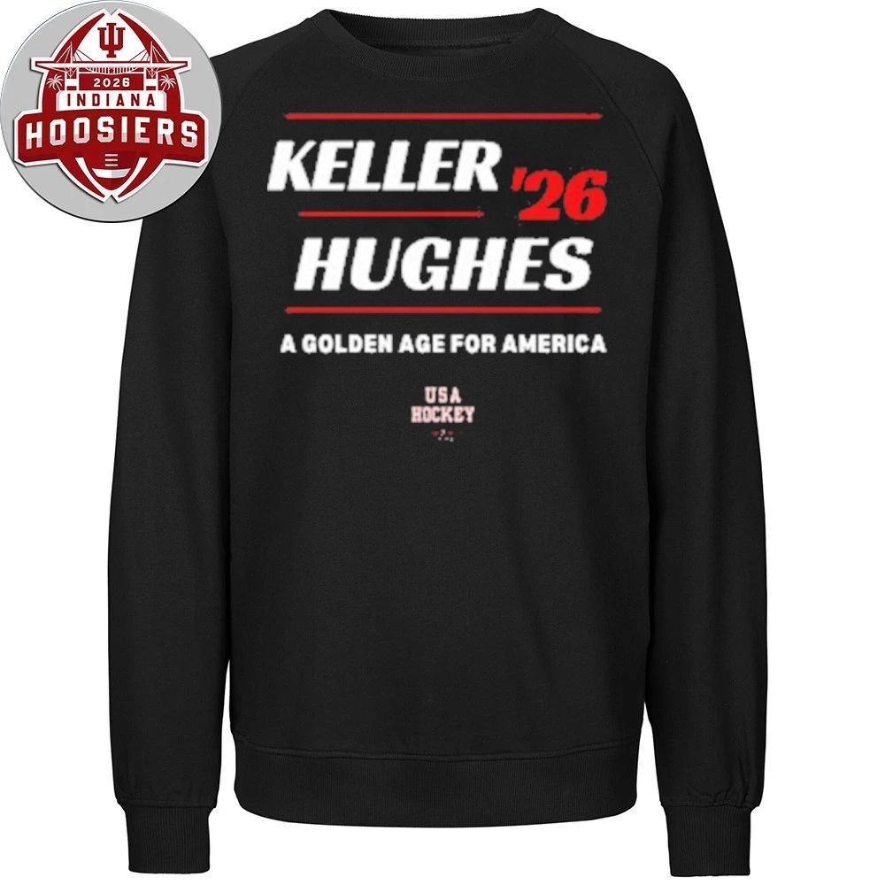 USA Hockey Gold Medal Women’s Men’s Megan Keller Jack Hughes T-Shirt