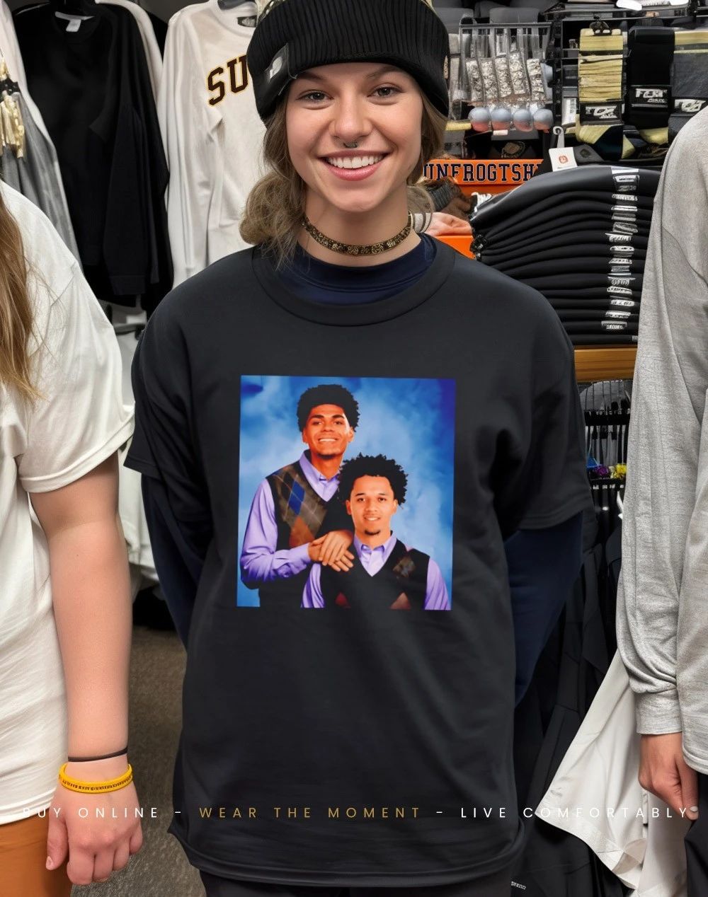 Arizona Wildcats Stars Koa Peat and Brayden Burries Step Brother shirt