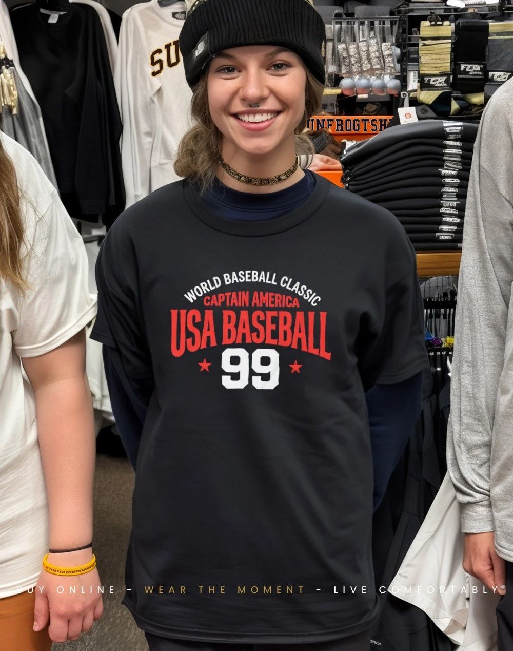 Aaron Judge Yankees Captain America USA Baseball 99 shirt