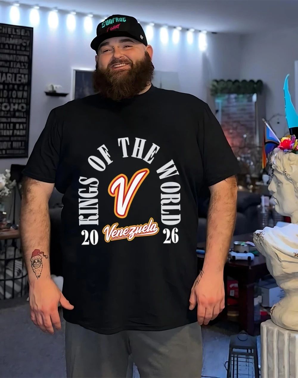 Venezuela Team 2026 World Baseball Classic Champions Kings of the World shirt