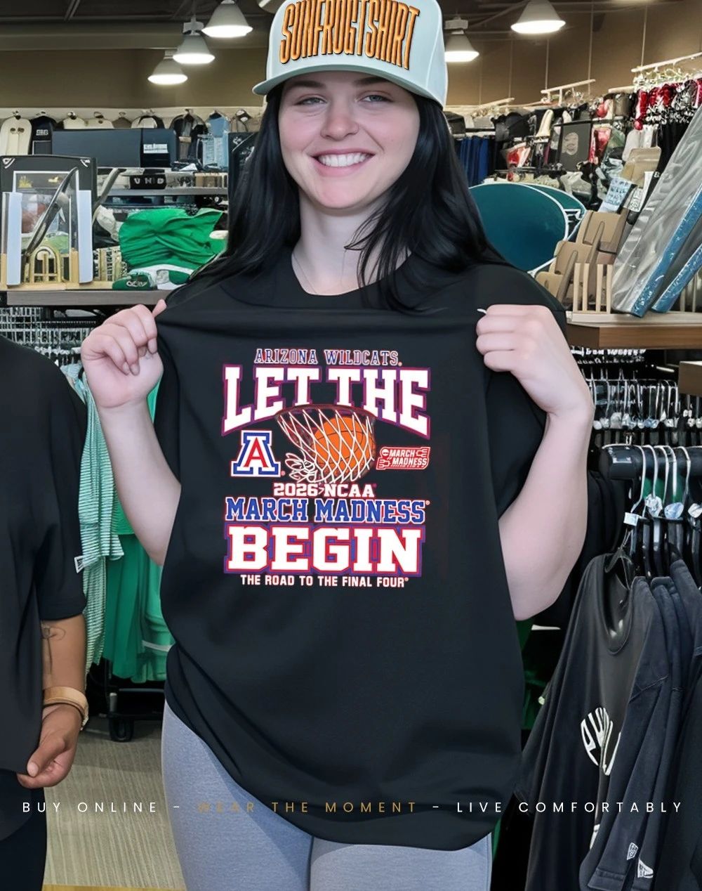 Arizona Wildcats 2026 NCAA March Madness Let The Madness Begin shirt