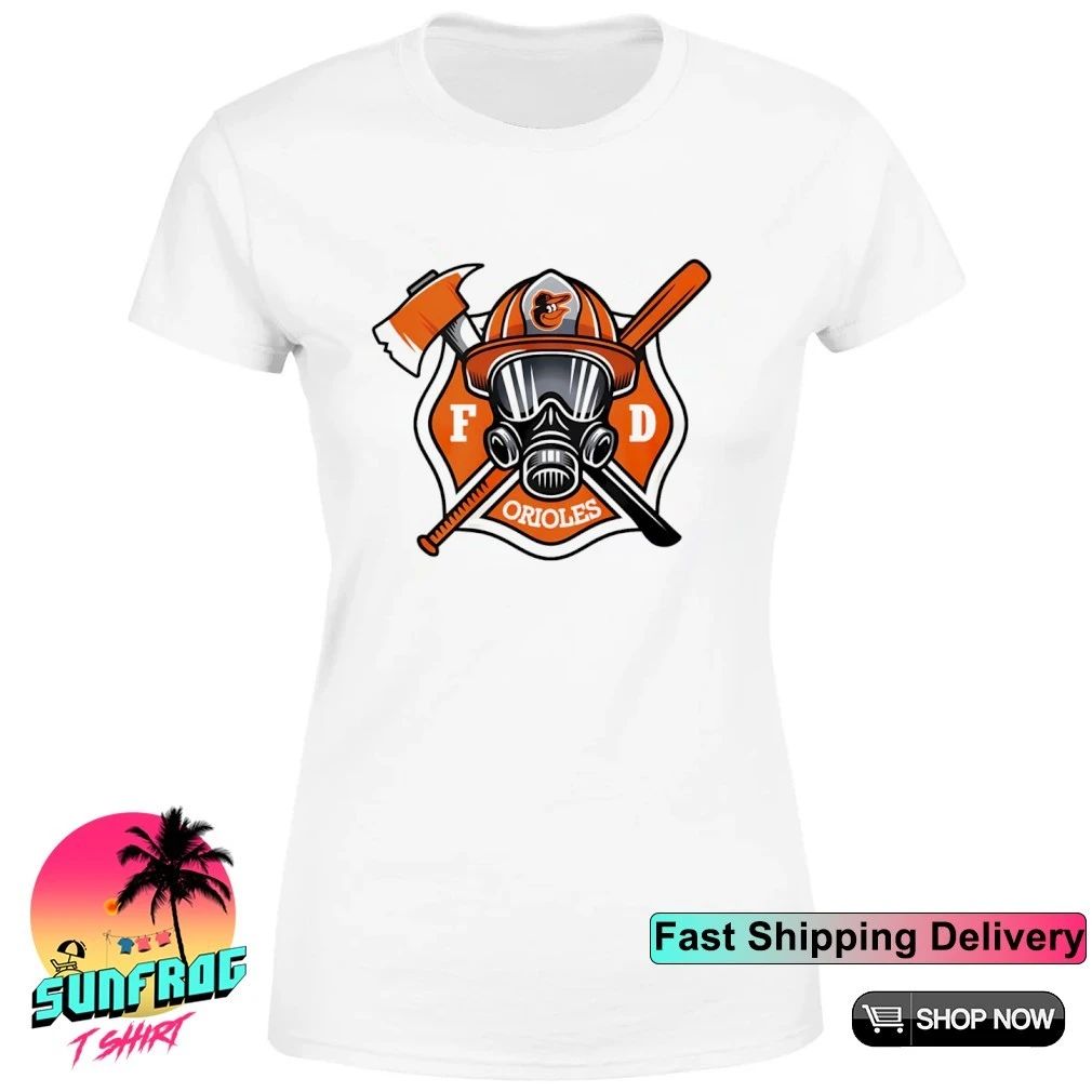 Baltimore Orioles Firefighter Spirit firefighter-style shirt