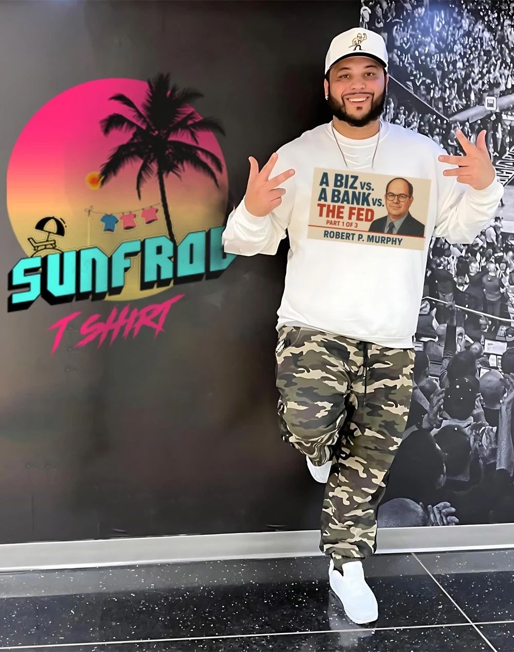 Robert Murphy a biz vs a bank vs the fed shirt