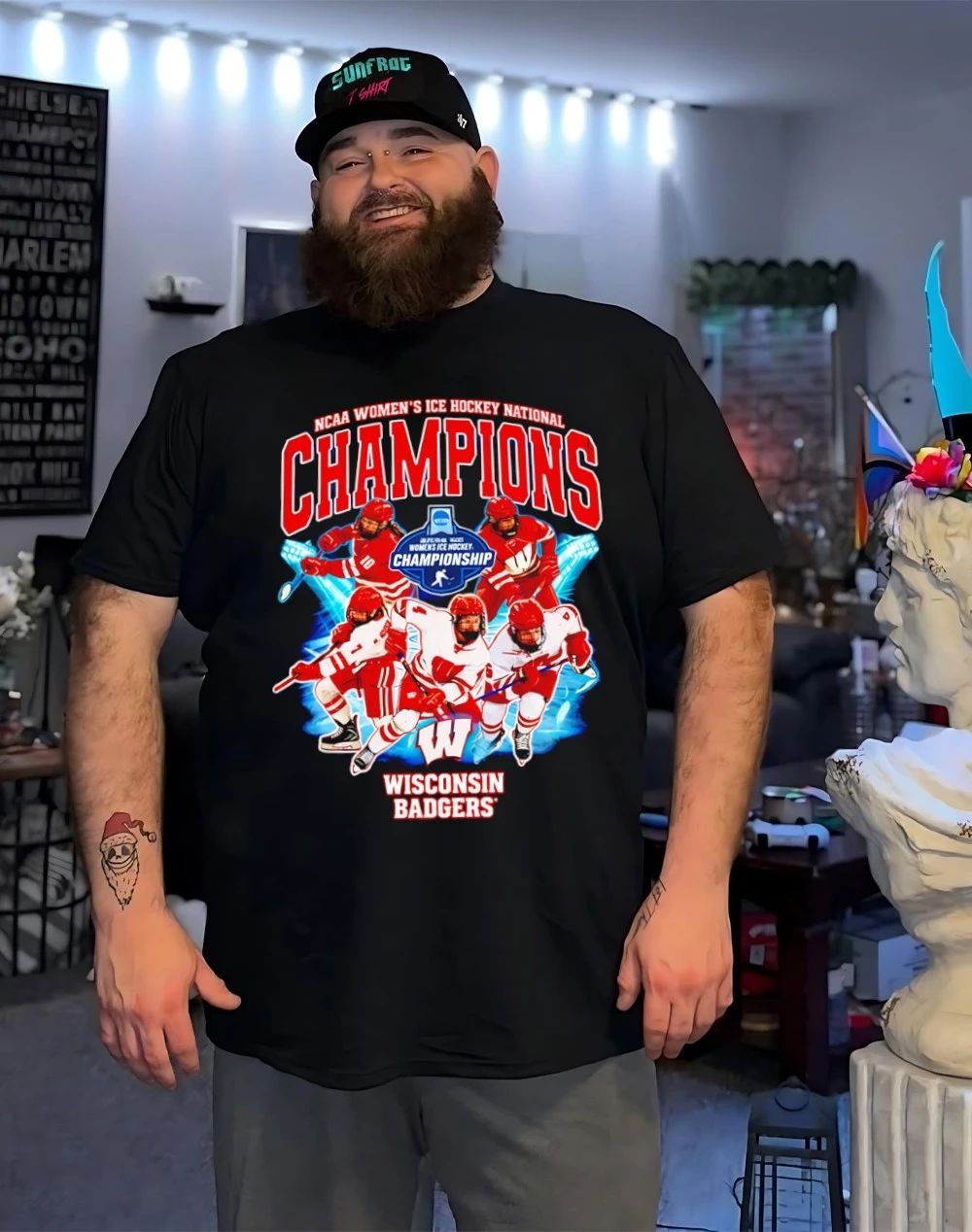Wisconsin Badgers Women’s Ice Hockey National Champions 2026 shirt