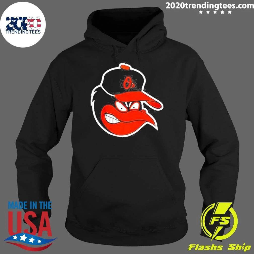 Orioles Mascot Baltimore Orioles 2026 Baseball Logo Back Shirt