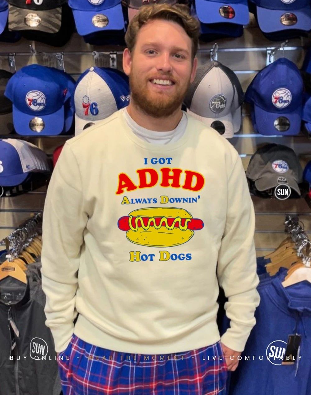I Got ADHD Always Downin’ Hot Dogs shirt