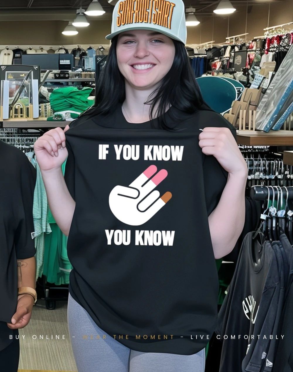 If you know you know hand shirt