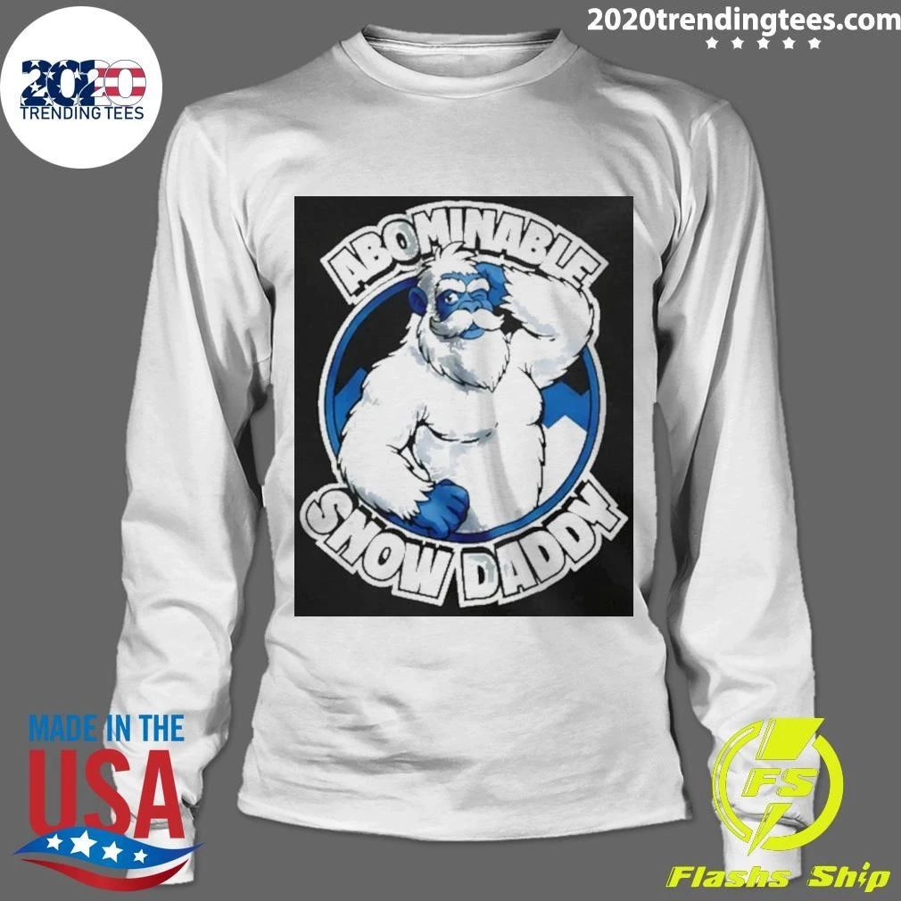 Abominable Snow Daddy Yeti Sasquatch Bigfoot Shirt