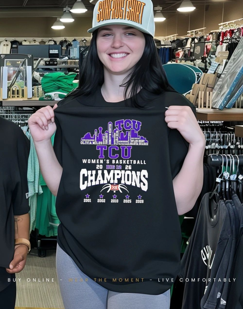 TCU Women’s Basketball 2026 SEC Champions 5 Time shirt