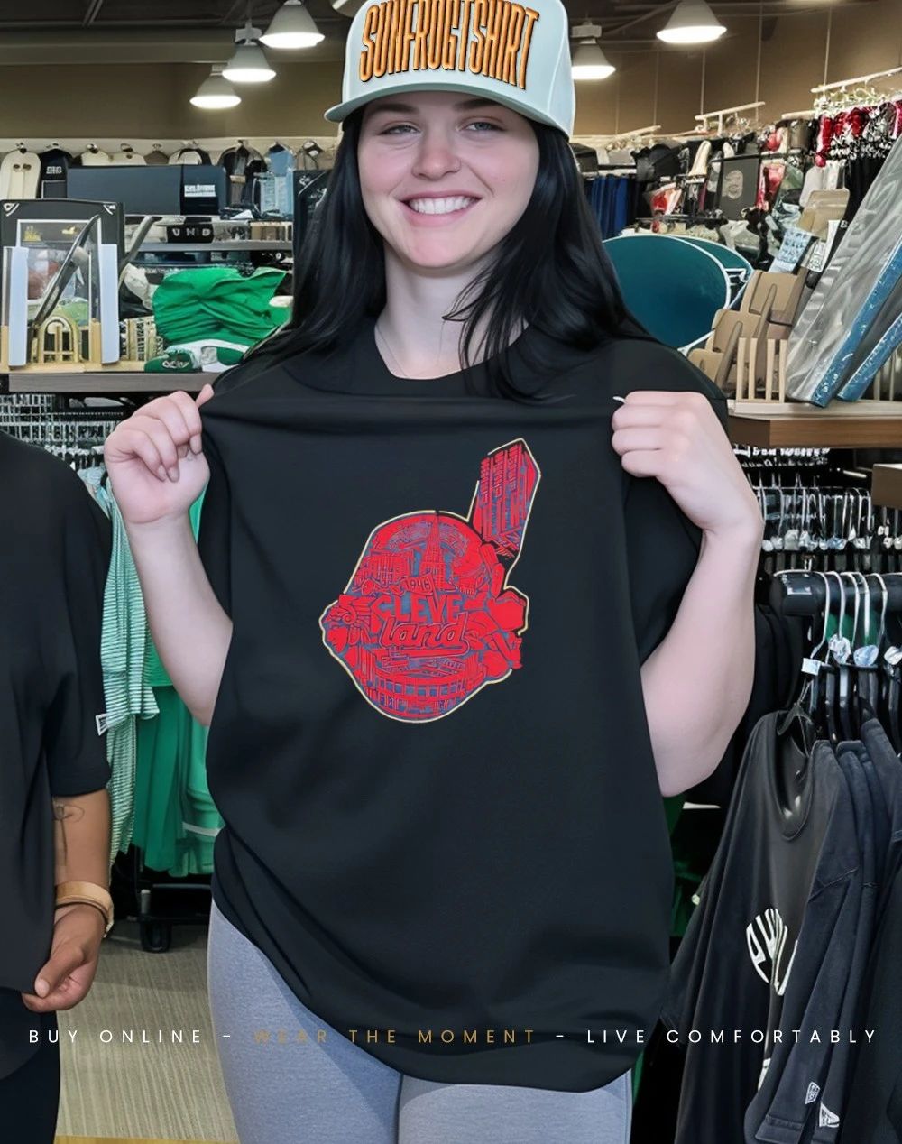History of Cleveland Baseball logo graphic shirt