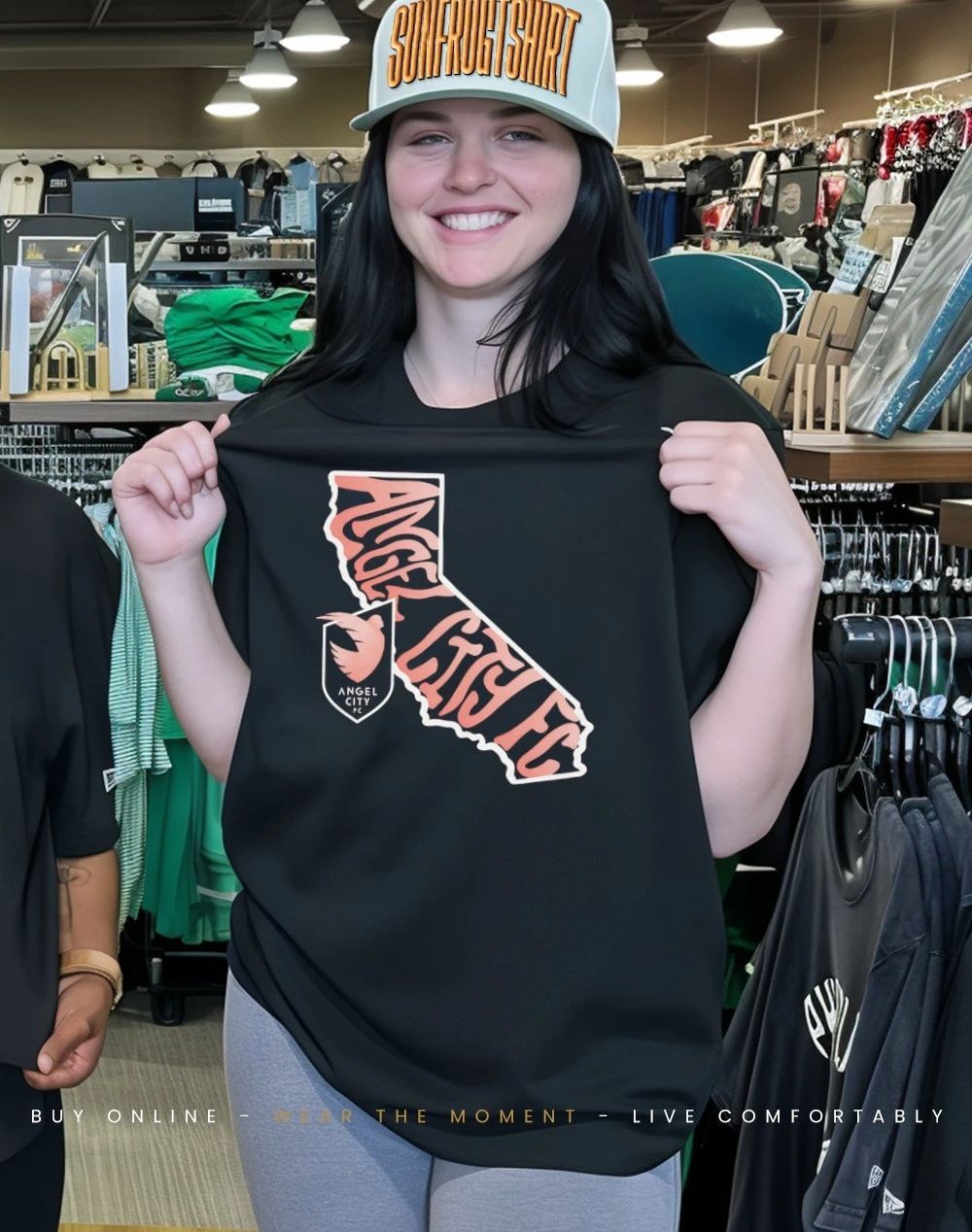 Angel City FC Groovy State graphic shirt