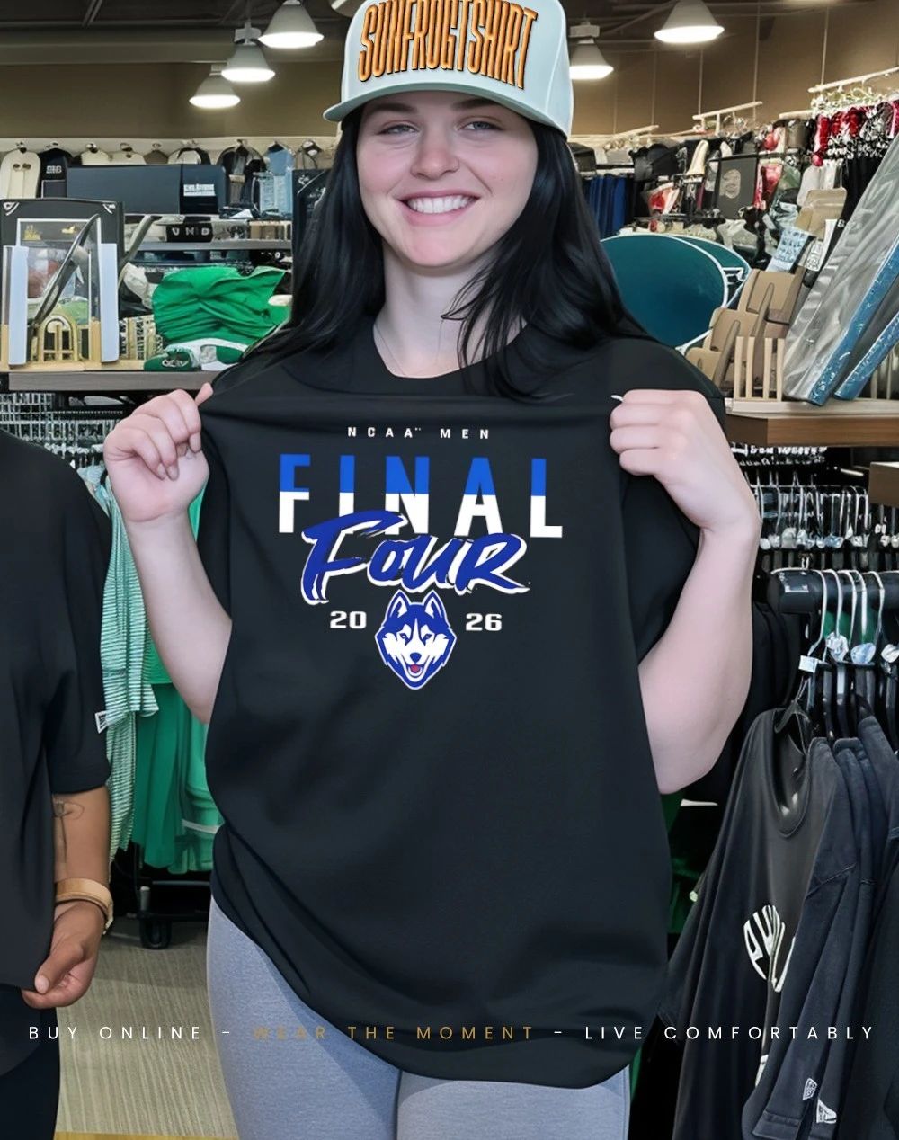UConn Huskies Final Four Series 2026 Champions logo classic shirt