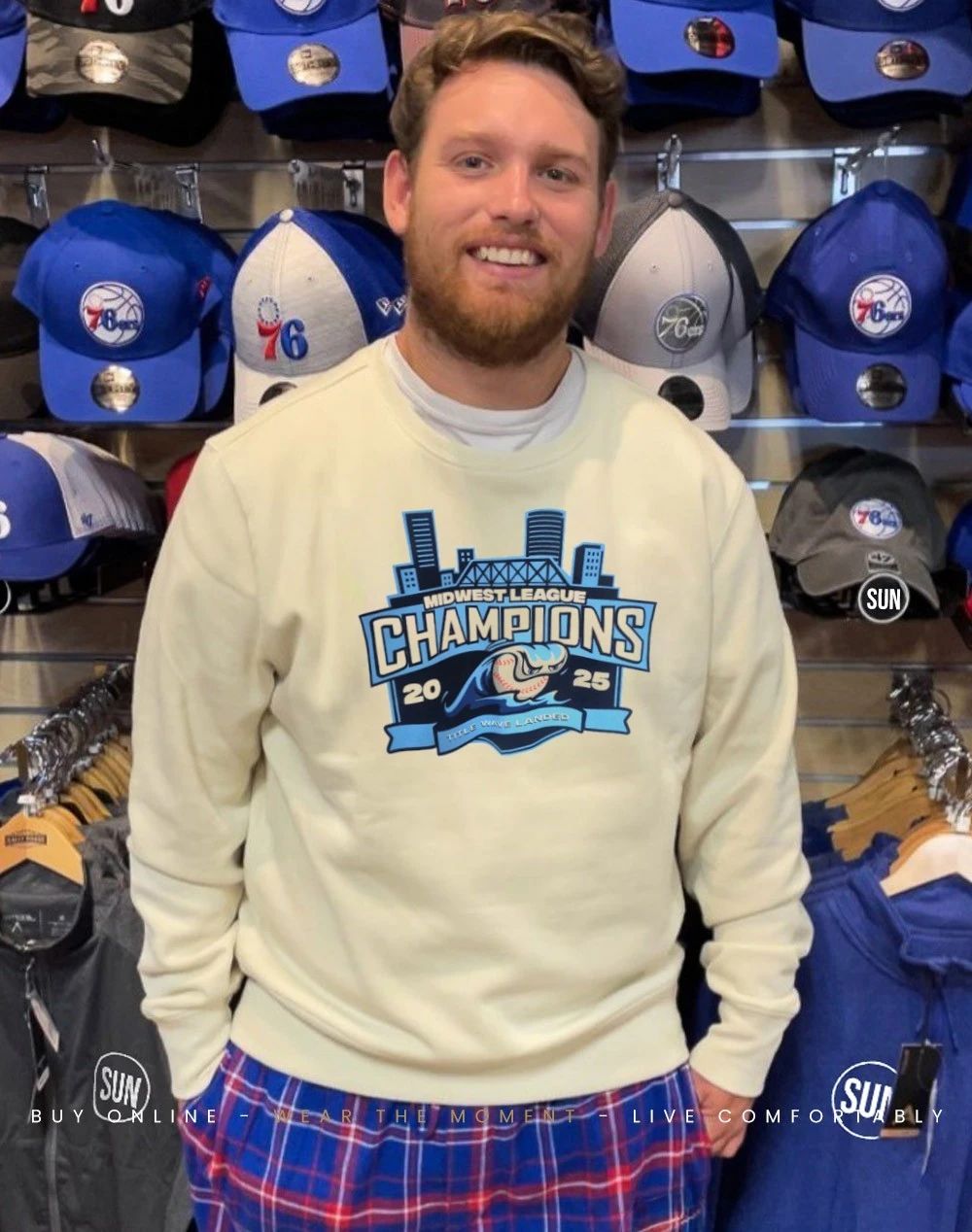 Title Wave Landed 2025 Midwest League Champions shirt